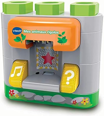 VTech - Bla Bla Block Electronic Building Set Funny Animals, Multicolor